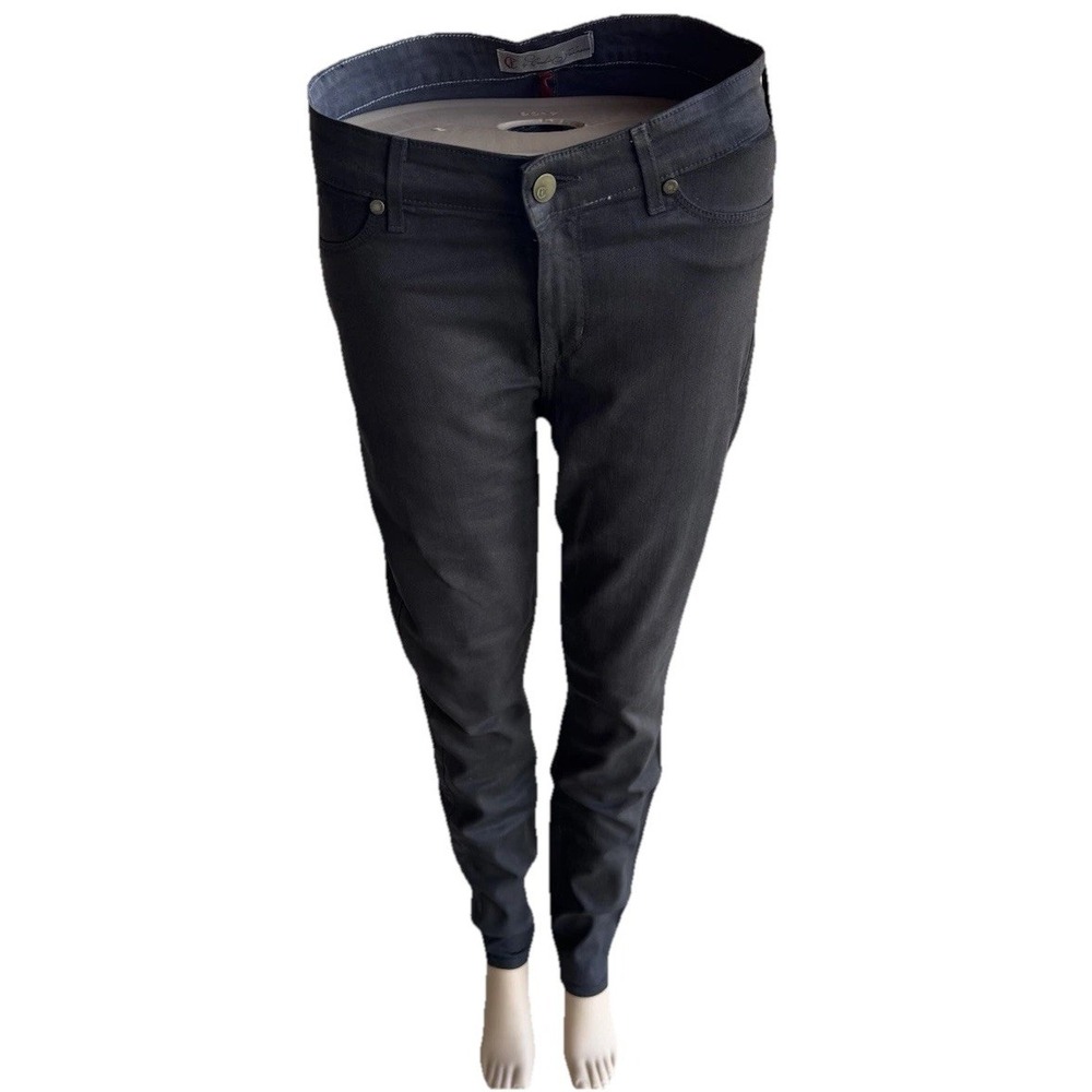 NWT CJ Cookie Johnson Vintage Wash Dark Indigo Black Stretch Straight Leg Jeans